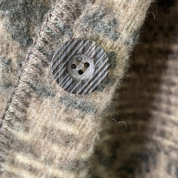 Woolrich Reversible Blanket Duster Coat - Picture 10 of 13